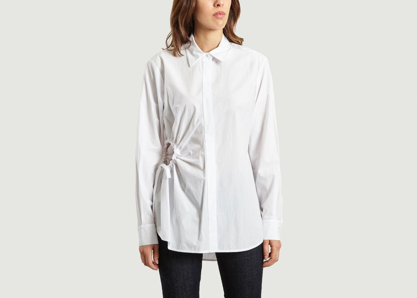 Poplin Cotton Shirt - T by Alexander Wang