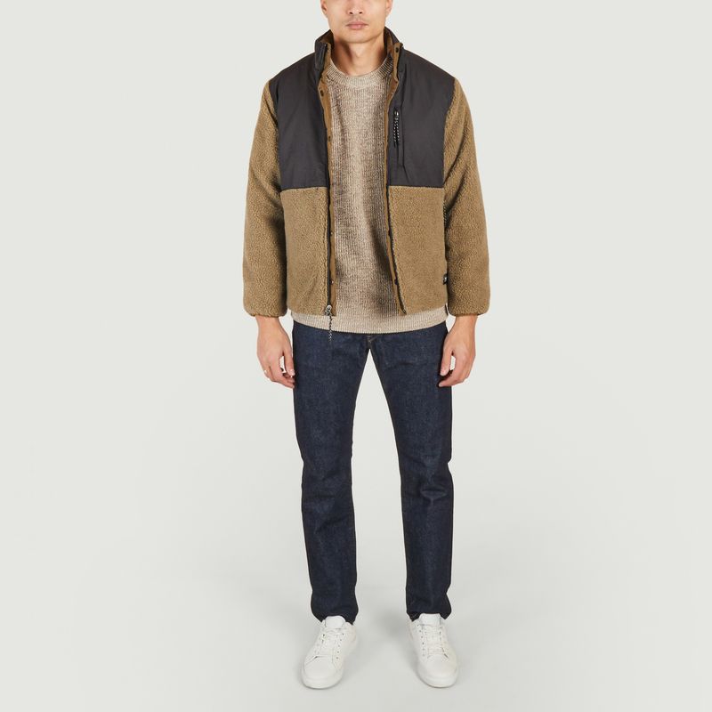 Short reversible fleece jacket - Taion