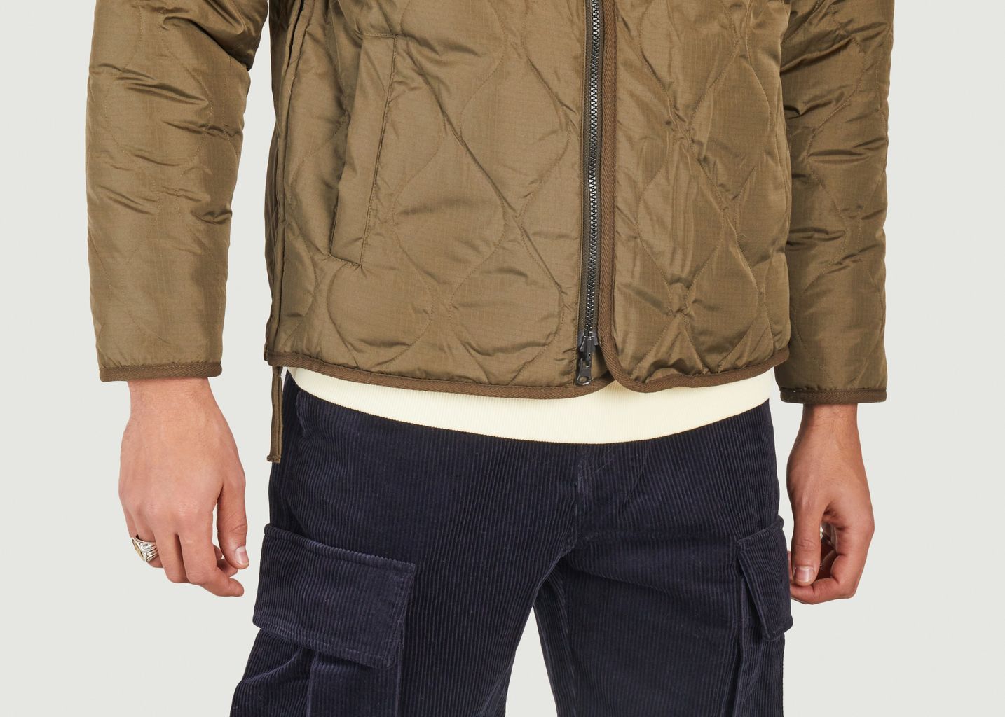 Reversible quilted jacket - Taion