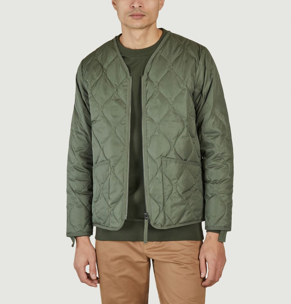 Military hot sale quilted jacket