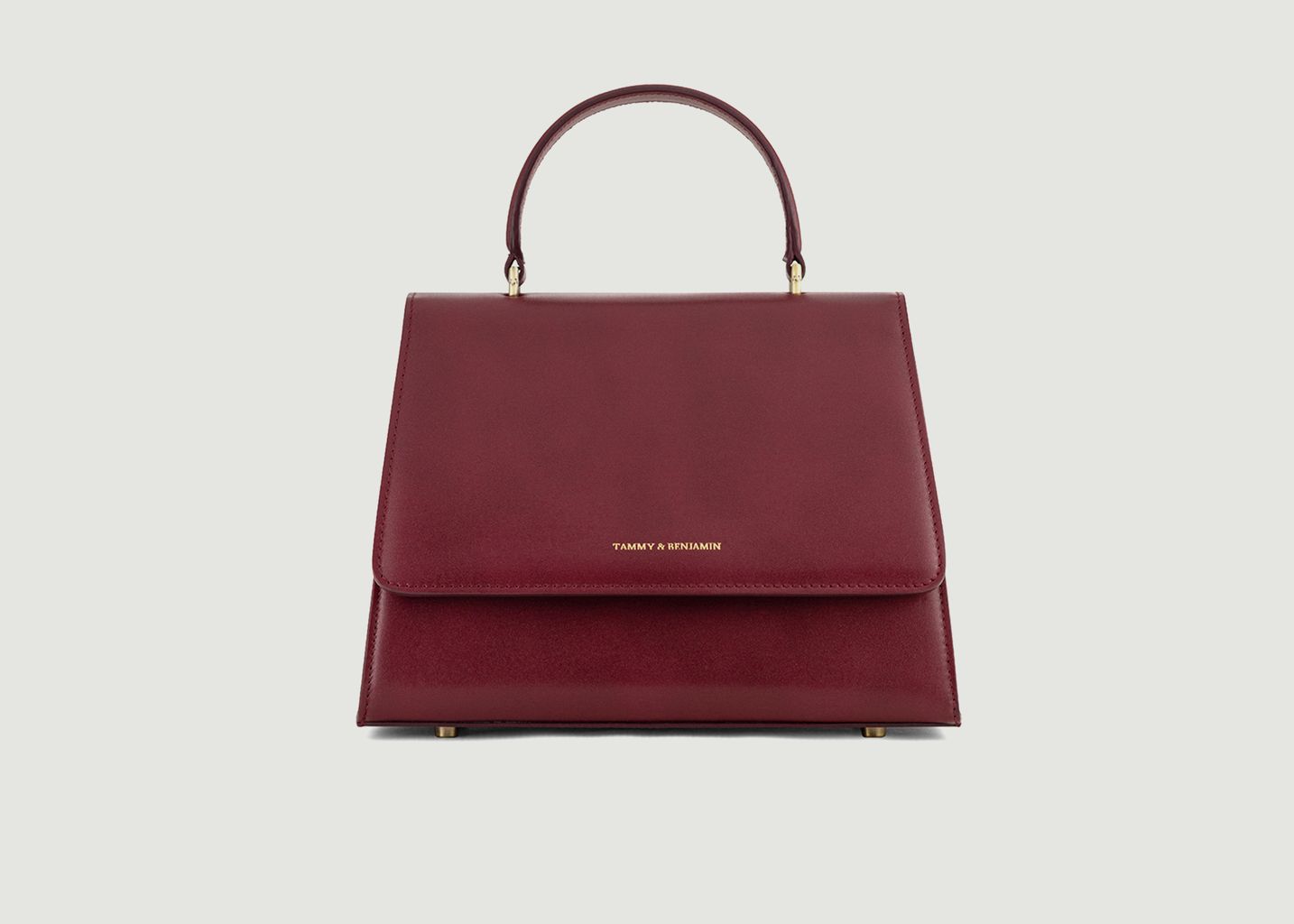 Sac en cuir bi-matière Alexia Mini - Tammy & Benjamin
