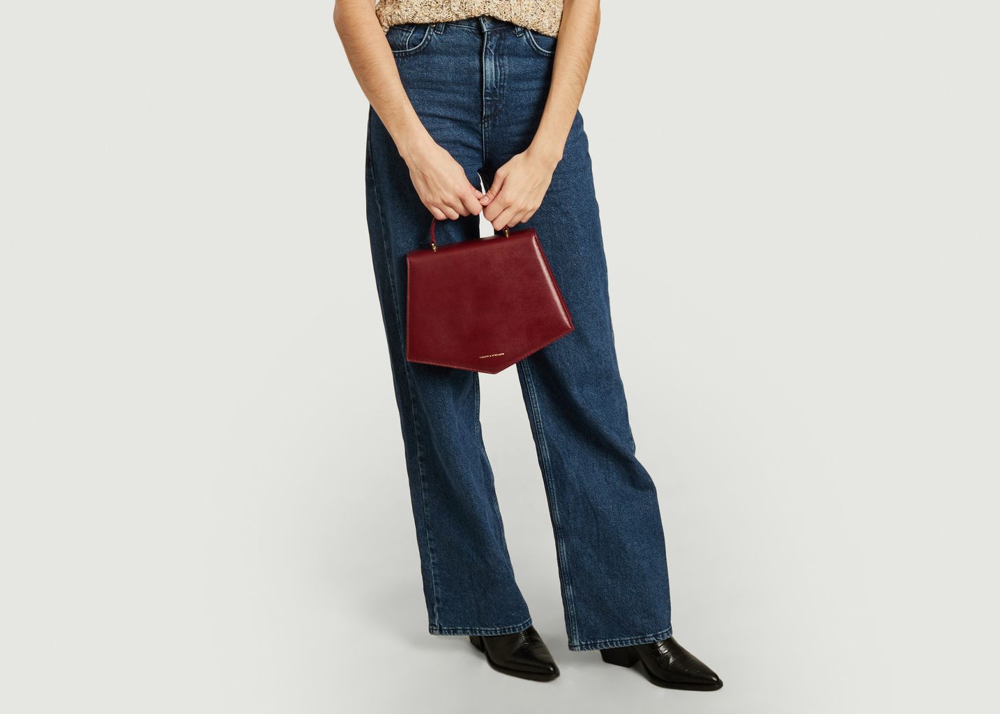 Sac en cuir Pentagone 28 - Tammy & Benjamin