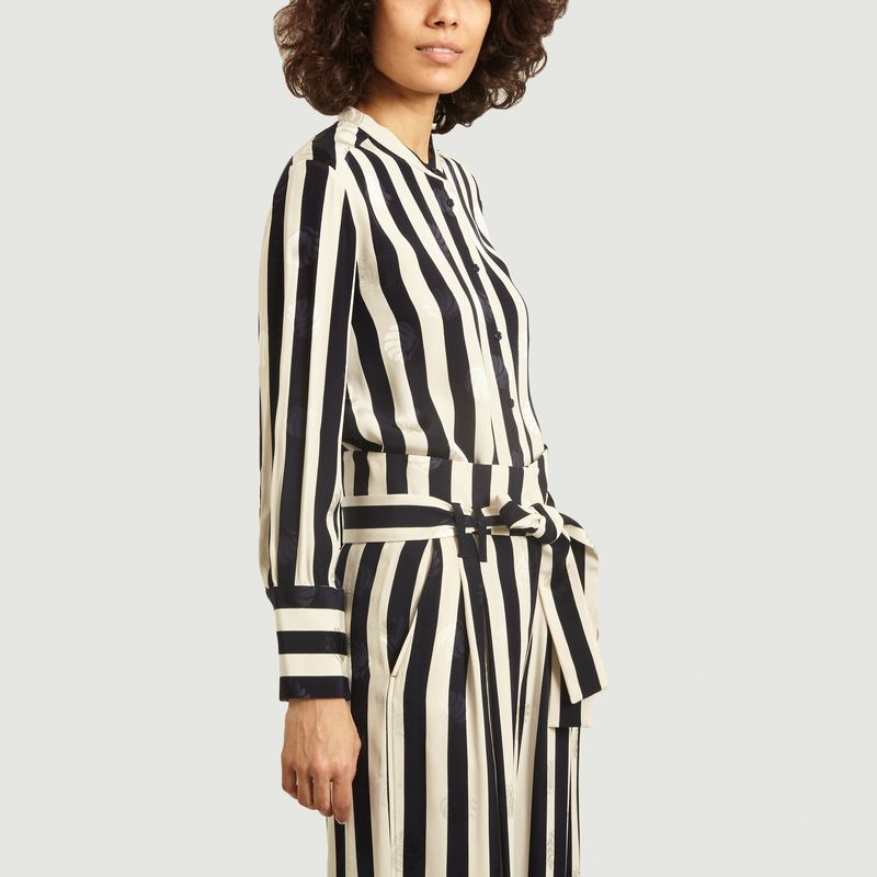 Chemise rayée avec motif coquillages - Tara Jarmon