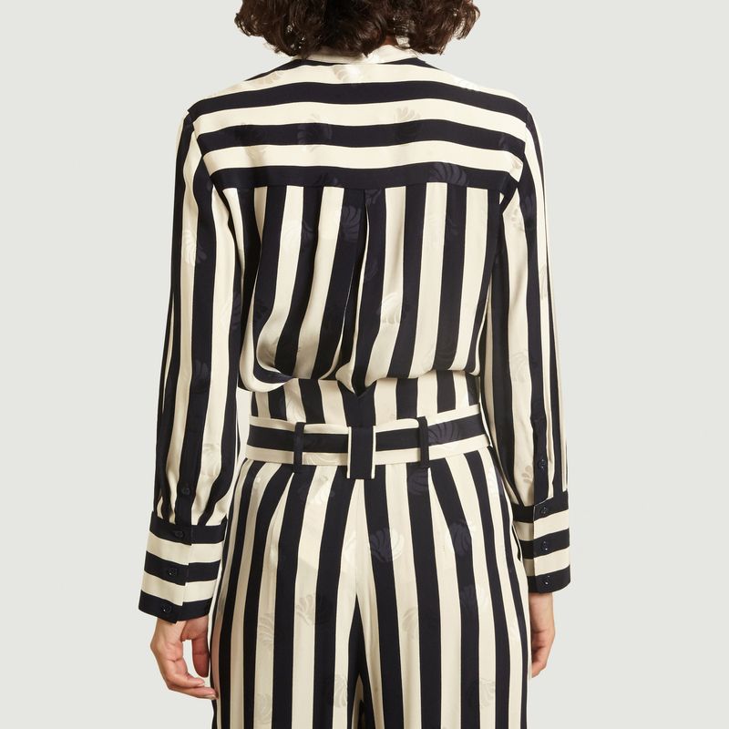 Chemise rayée avec motif coquillages - Tara Jarmon