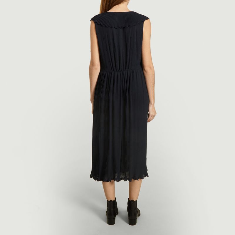 Robe Plissée A Volants - Tara Jarmon
