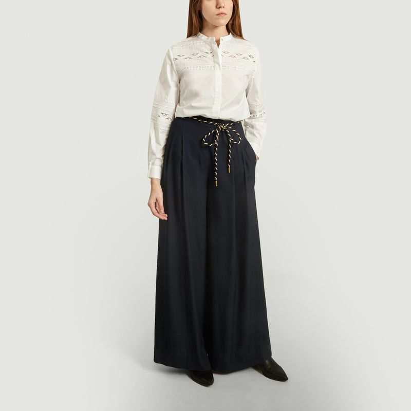 Chemise Avec Broderie Anglaise - Tara Jarmon