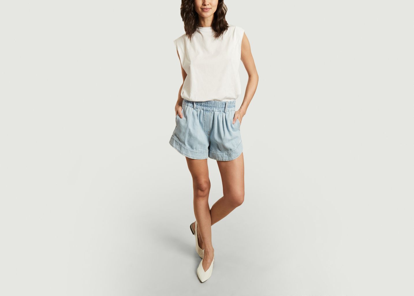 Short en jean Drucciolo - TELA