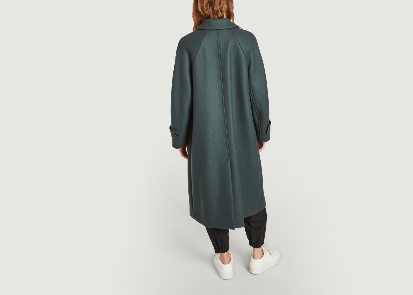 Manteau long zippé Giunco - TELA