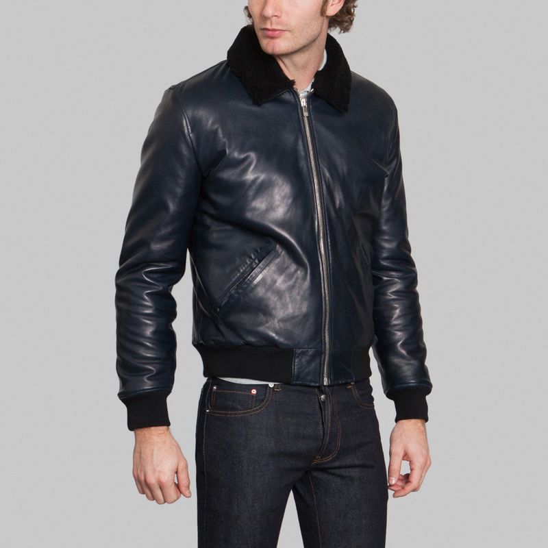 Aviator Jacket Navy Blue The Faraday Project | L’Exception