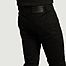 matière Solid Black Stretch Selvedge Skinny Jeans - The Unbranded Brand
