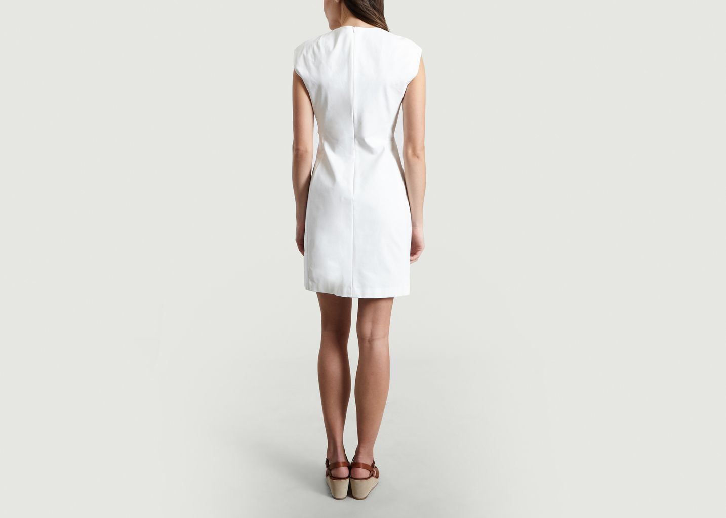 Italian Cotton Stretch Dress - Theory