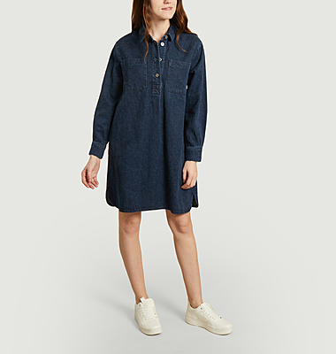Robe chemise en chanvre 