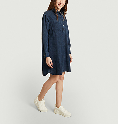 Robe chemise en chanvre 