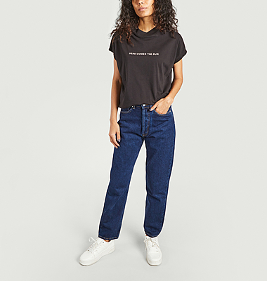 T-shirt en coton bio Here Comes The Sun