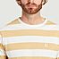 matière Striped organic cotton T-shirt - Thinking Mu 