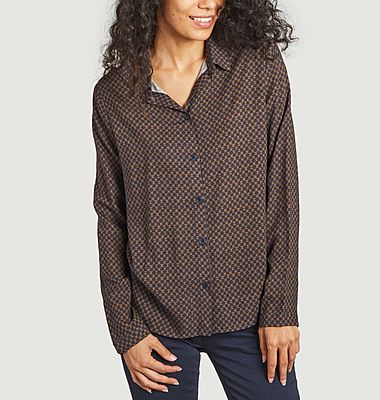 Chamomile geometric pattern shirt