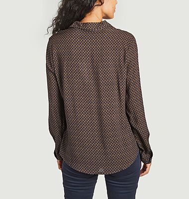 Chamomile geometric pattern shirt