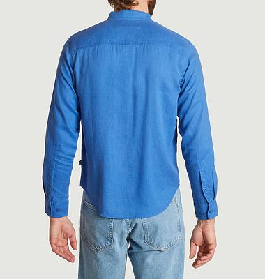 Hemp Ant blue shirt