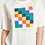 matière White T-shirt with multicolor print  - Thinking Mu 