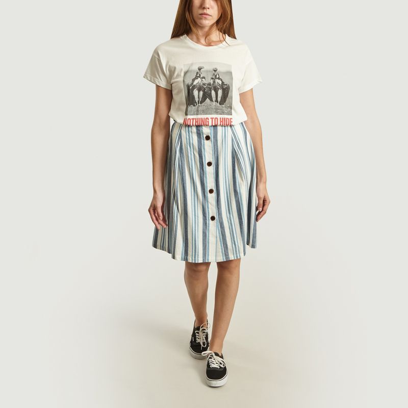 T-shirt imprimé Nothing To Hide - Thinking Mu