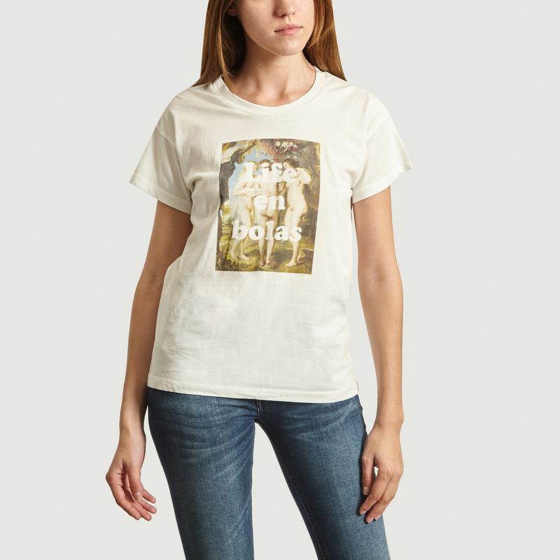 T-shirt imprimé Life En Bolas - Thinking Mu