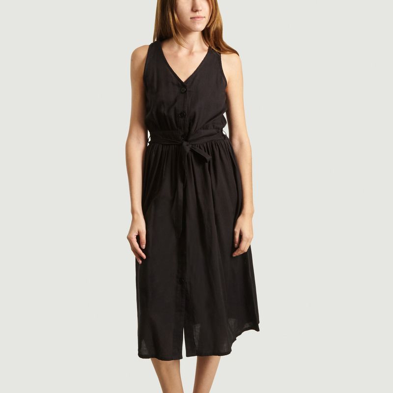 Robe ceinturée en coton bio Jolie - Thinking Mu