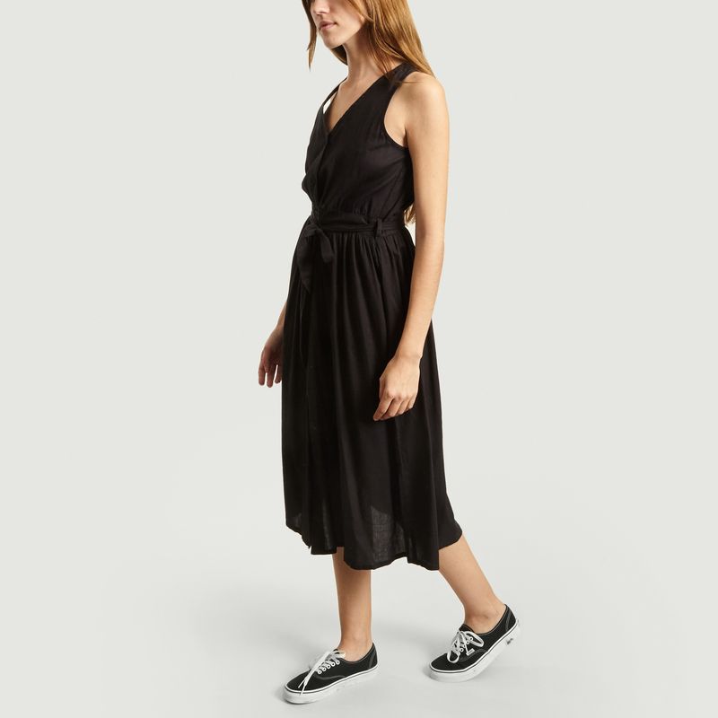 Robe ceinturée en coton bio Jolie - Thinking Mu