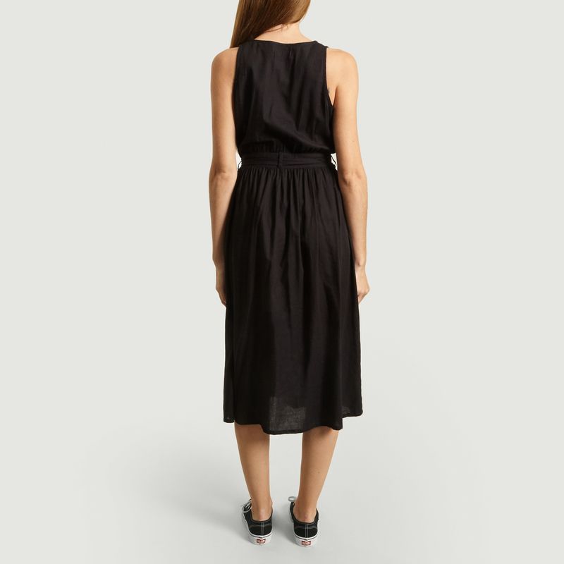 Robe ceinturée en coton bio Jolie - Thinking Mu