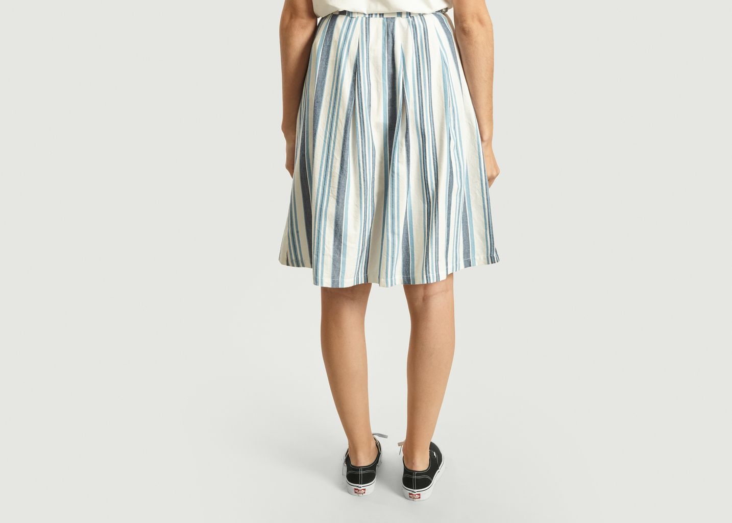 Tugela striped skirt - Thinking Mu 