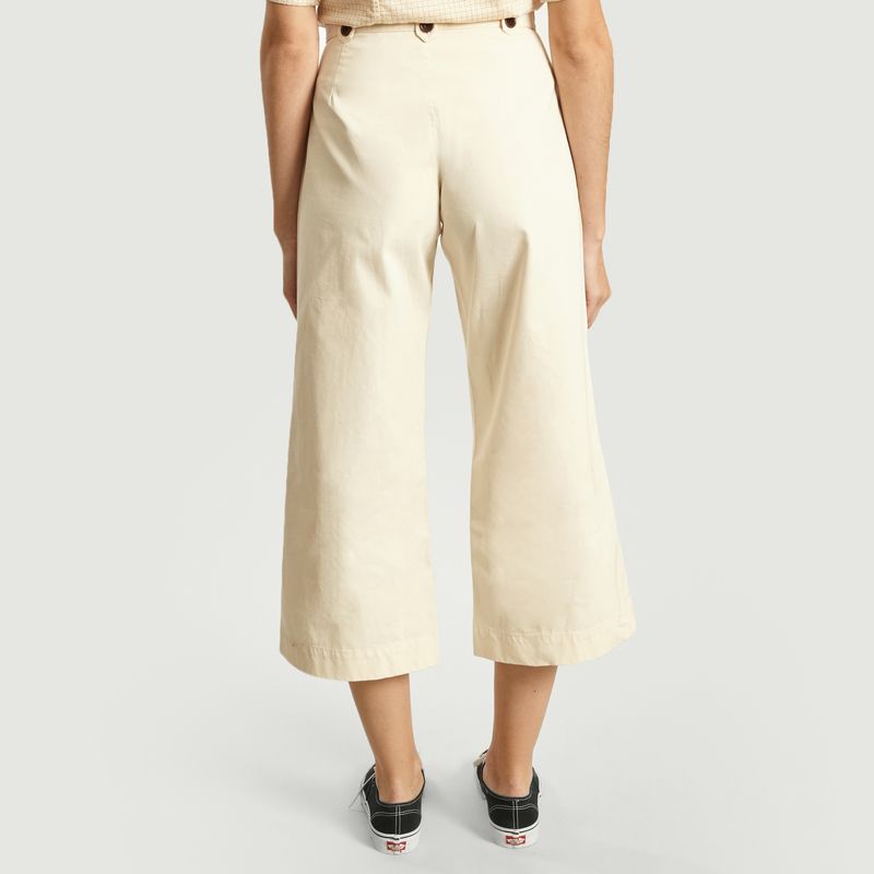 Pantalon large 7/8e en coton bio - Thinking Mu