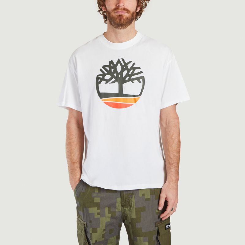 Sale Tee-shirt Earthkeepers® White Timberland at -50% | L\'Exception | Sport-T-Shirts