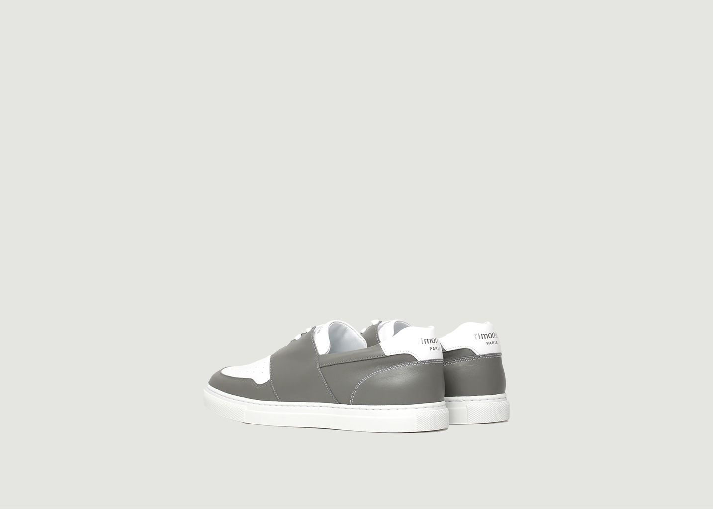 Low two-tone leather sneakers Pyla - Timothée Paris