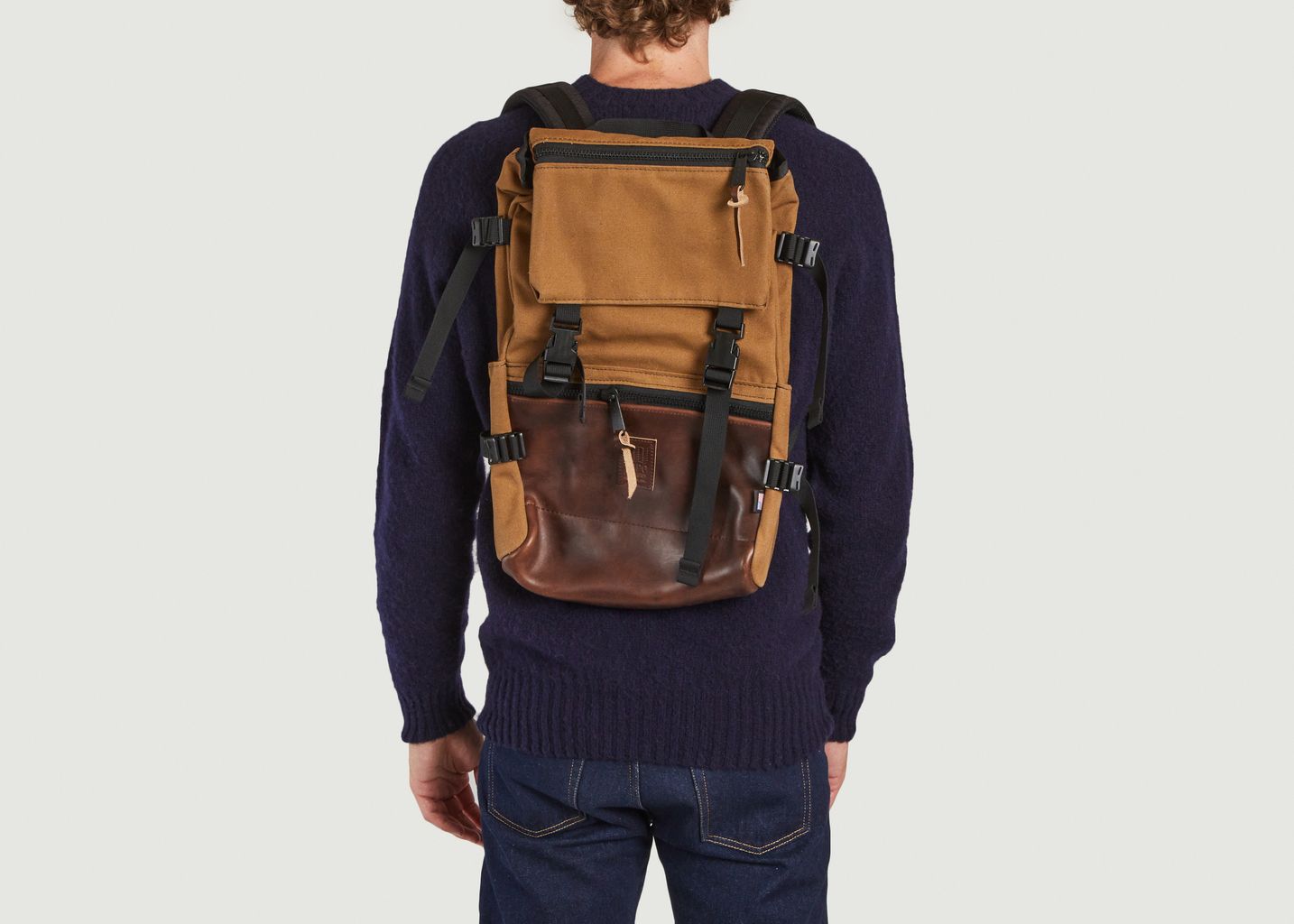 Sac à dos en toile et cuir Rover Heritage - Topo Designs