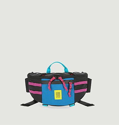 Mountain shoulder bag made of recycled nylon