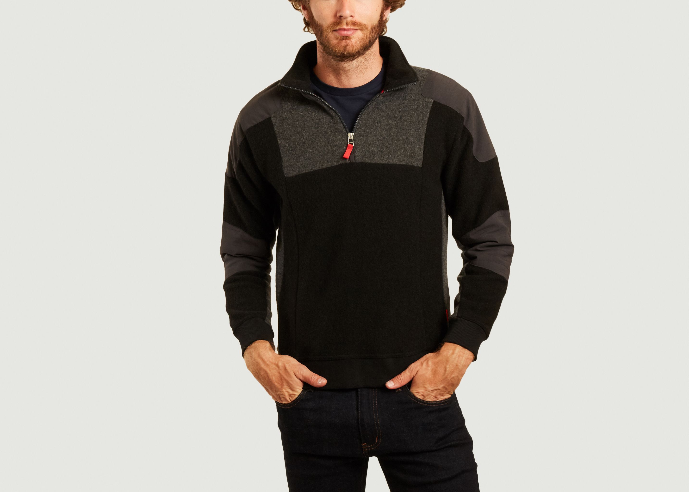 Global 1/4'' Zip Up Sweatshirt - Topo Designs