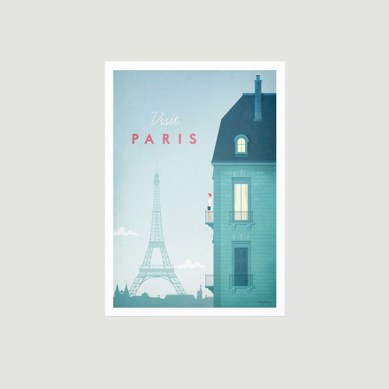 A2 Paris Travel Poster - Travel Poster co 