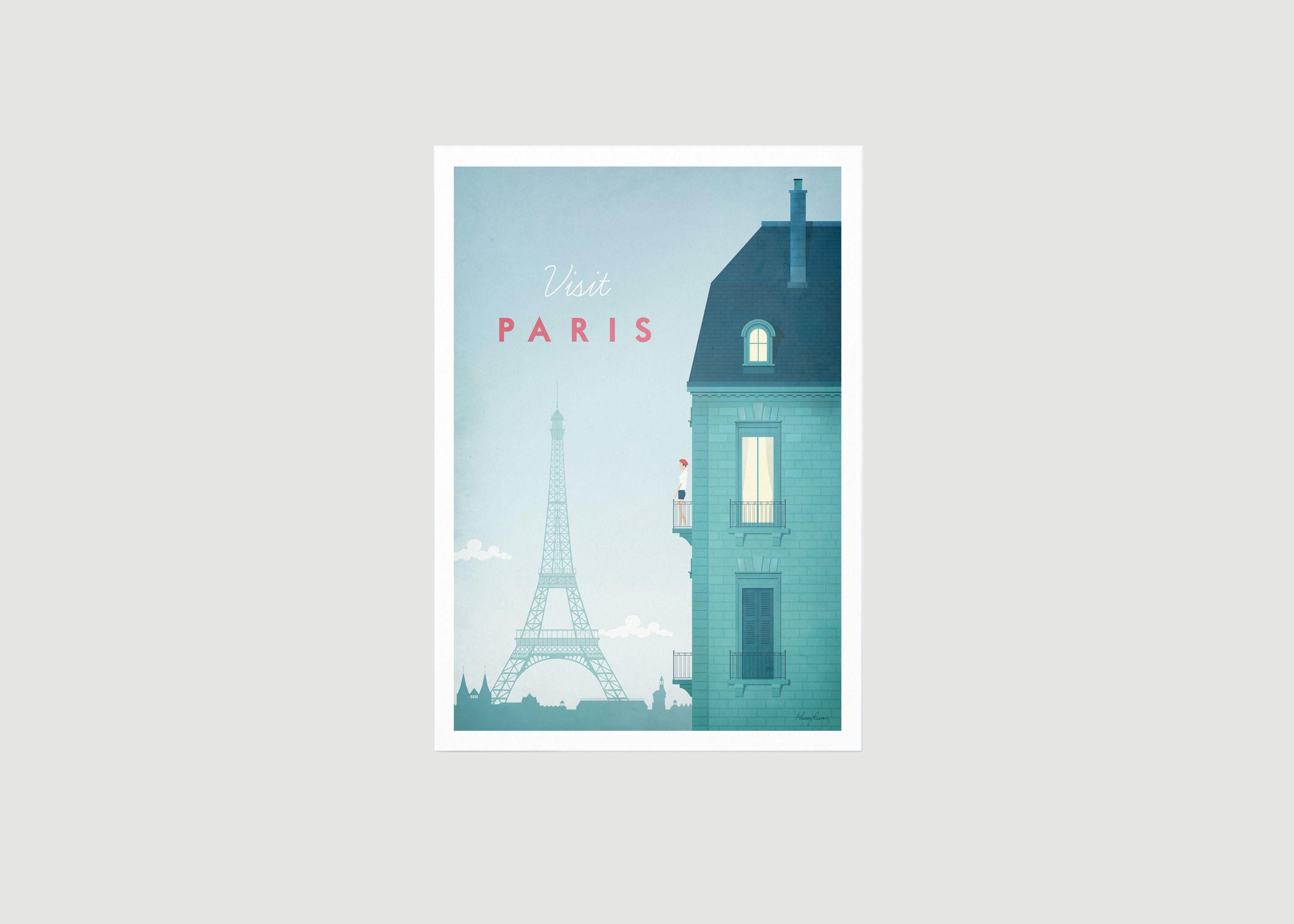 A2 Paris Travel Poster - Travel Poster co 