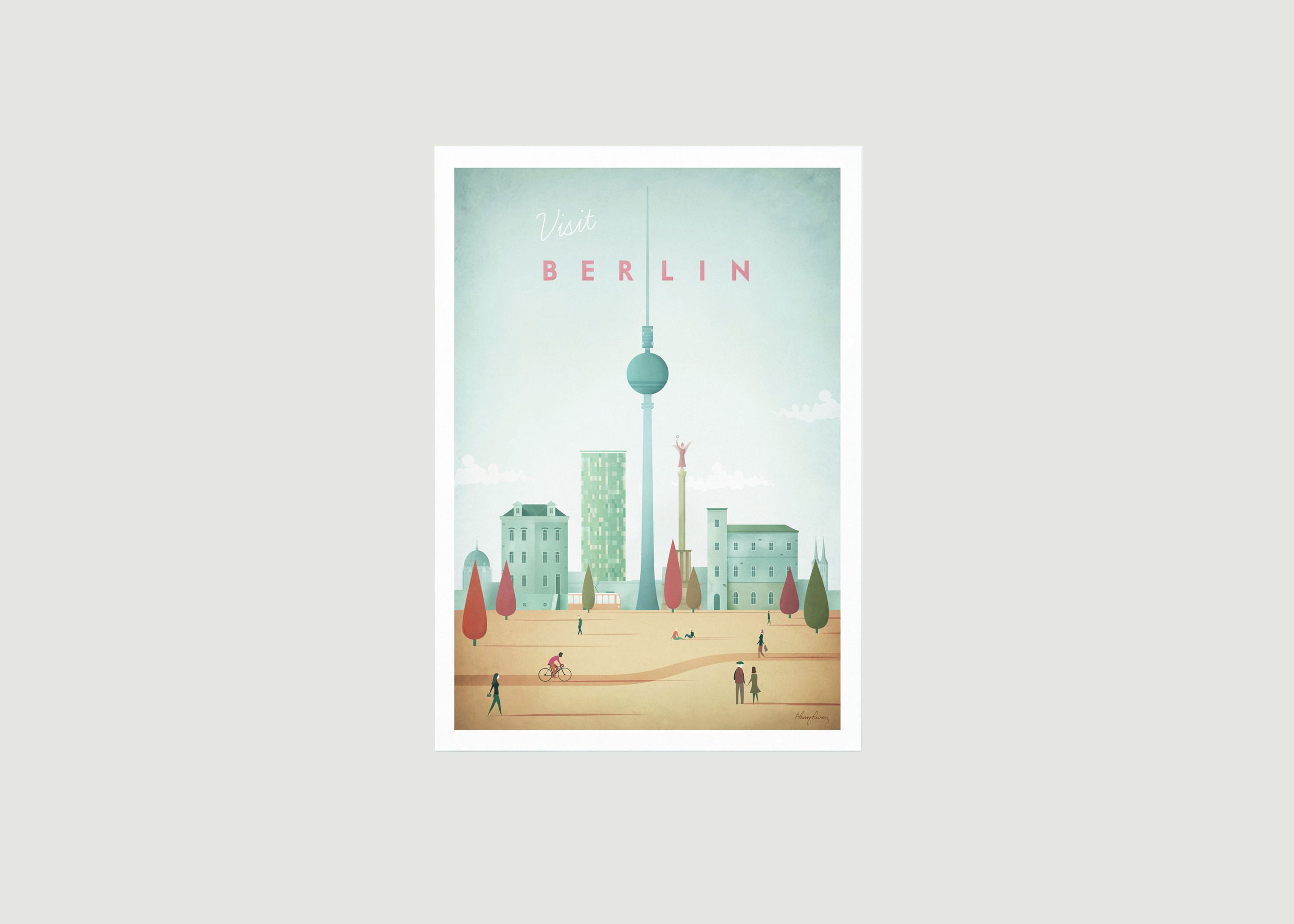 Travel Poster Berlin A2 - Travel Poster co 