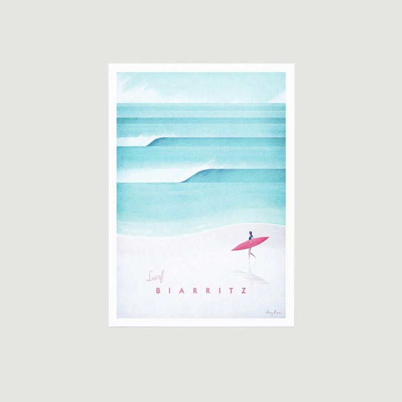 A3 Biarritz Poster - Travel Poster co 
