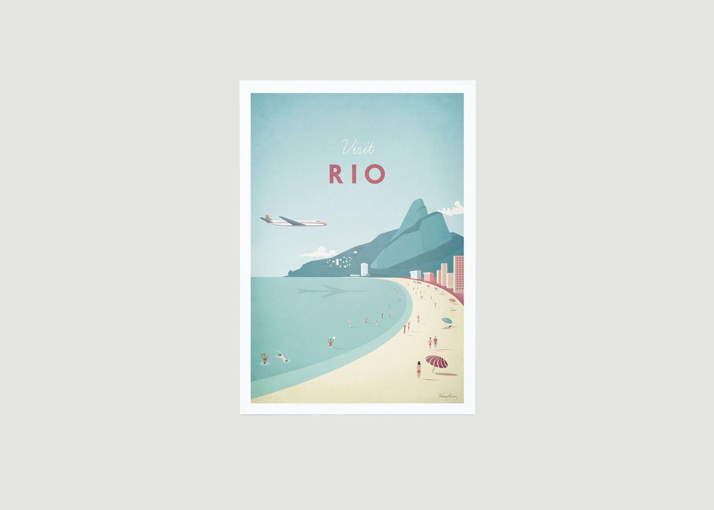 A2 Rio Travel Poster - Travel Poster co 
