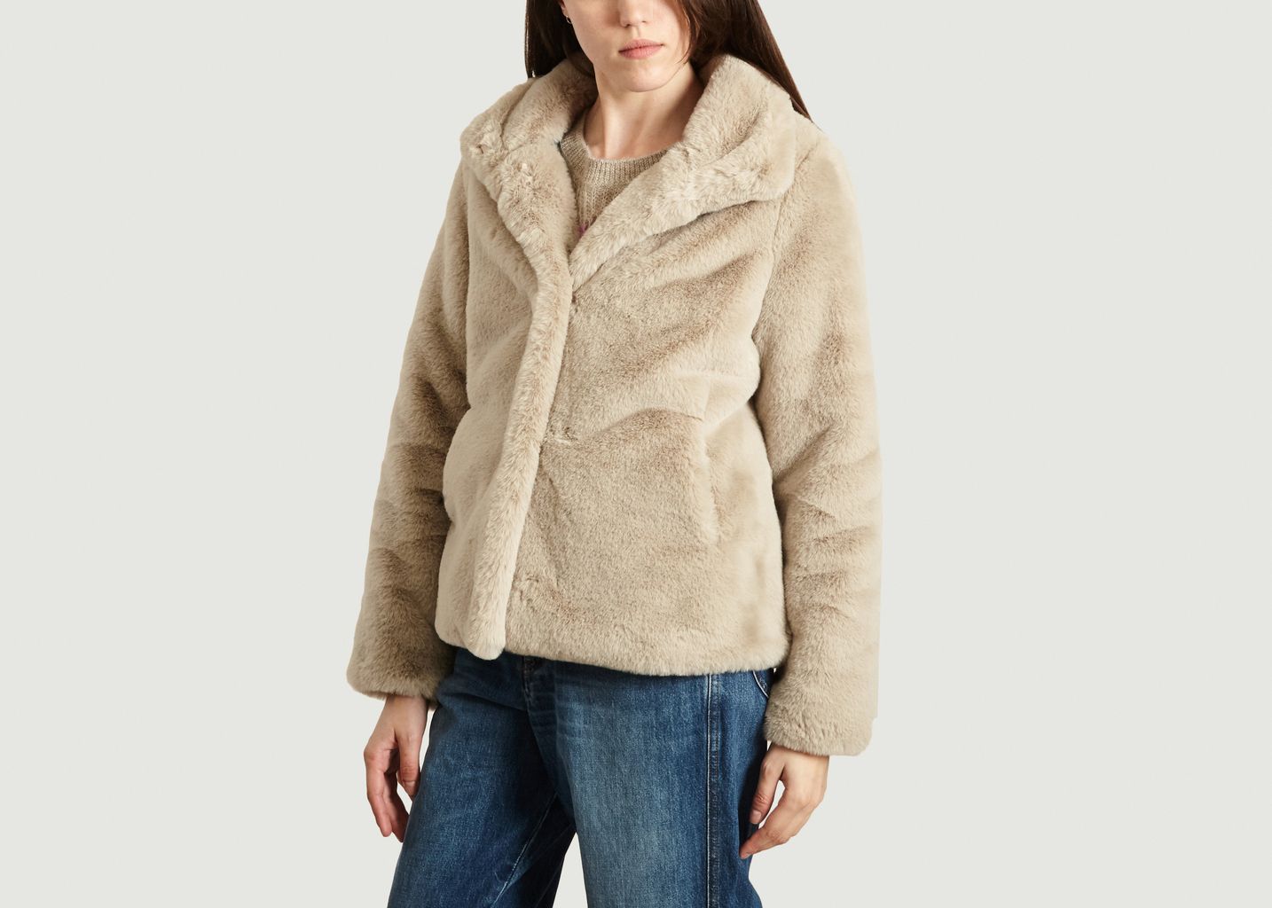 Manteau Effet Fourrure Chatel - Trench And Coat