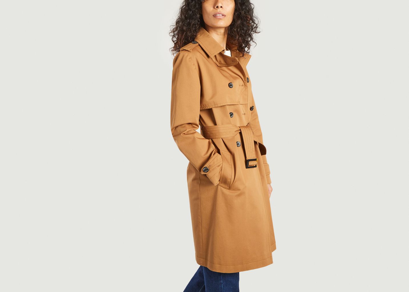 Chamas cotton trench coat - Trench And Coat