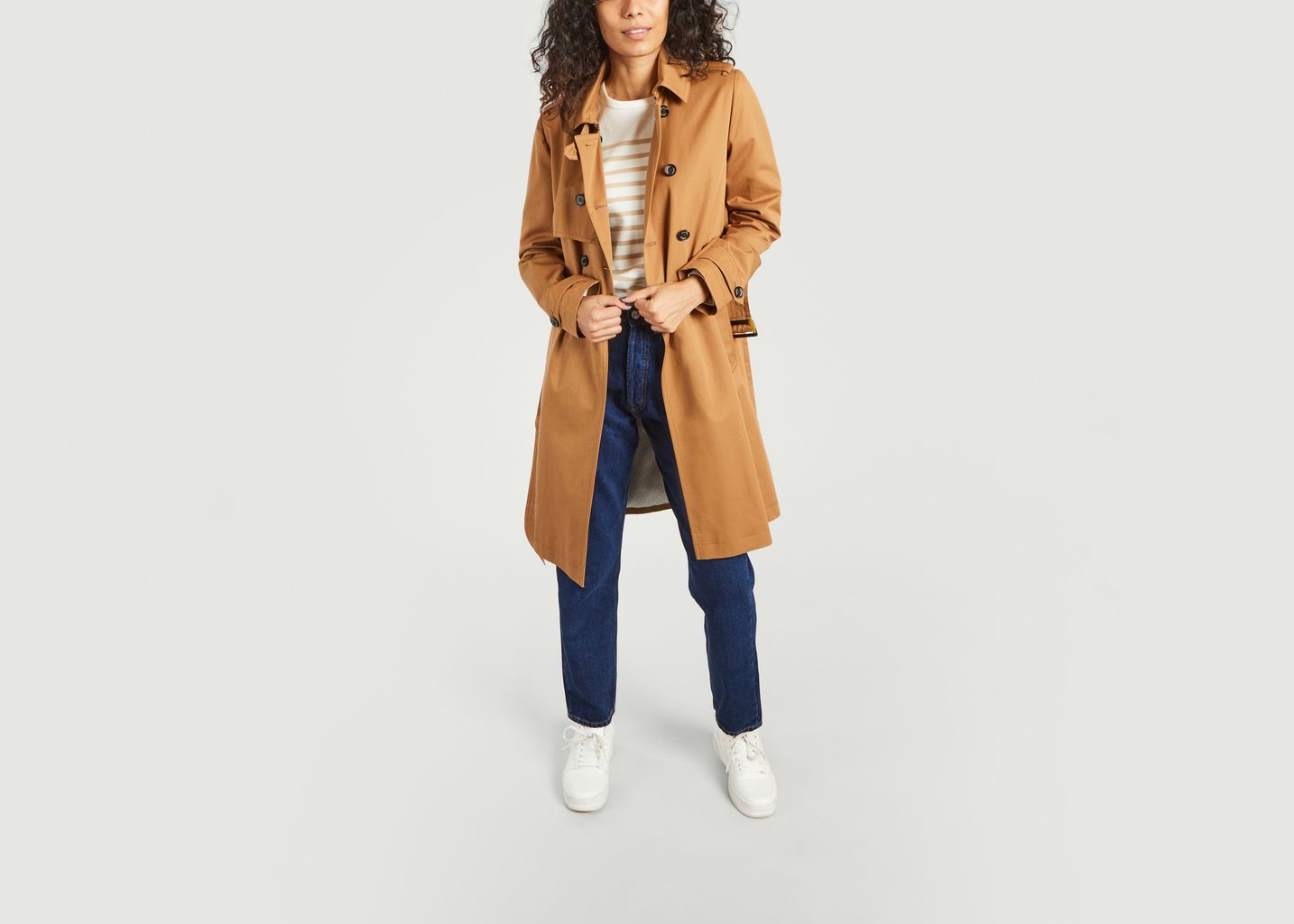 Chamas cotton trench coat - Trench And Coat