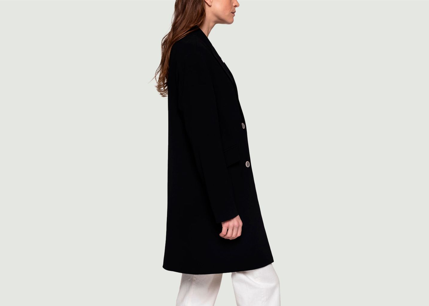 Manteau simple boutonnage Cheverny  - Trench And Coat