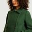 matière Short Coat Chantilly Green - Trench And Coat