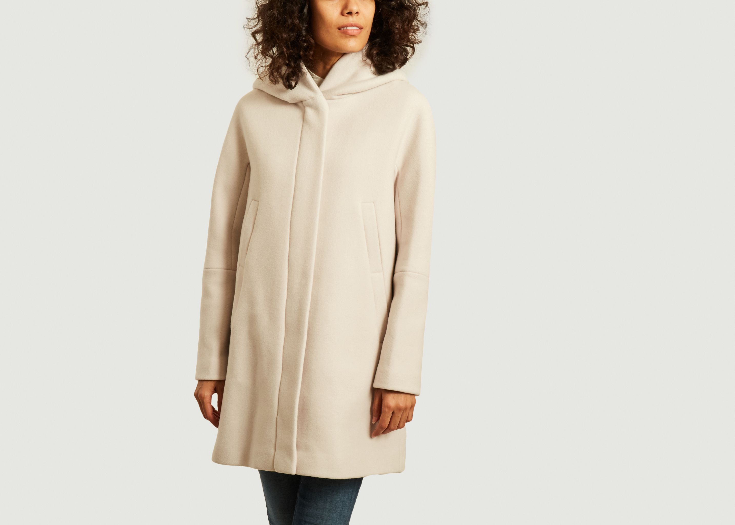 Manteau mi-long à capuche Berning - Trench And Coat