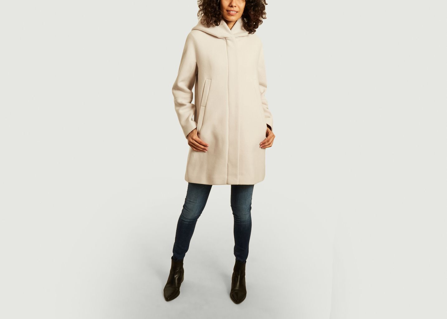 Berning mid-length hooded coat - Trench And Coat