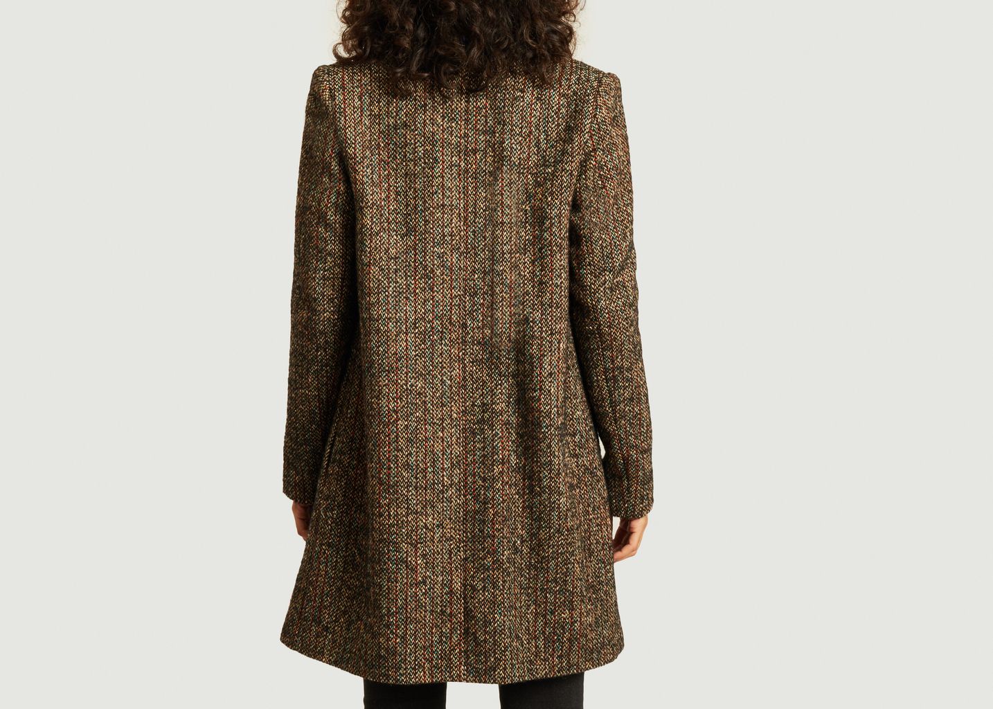 Tweed Vesoul Coat - Trench And Coat