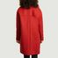 Chablis Red Coat - Trench And Coat