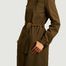 matière Sisteron mid-length hooded trench coat - Trench And Coat